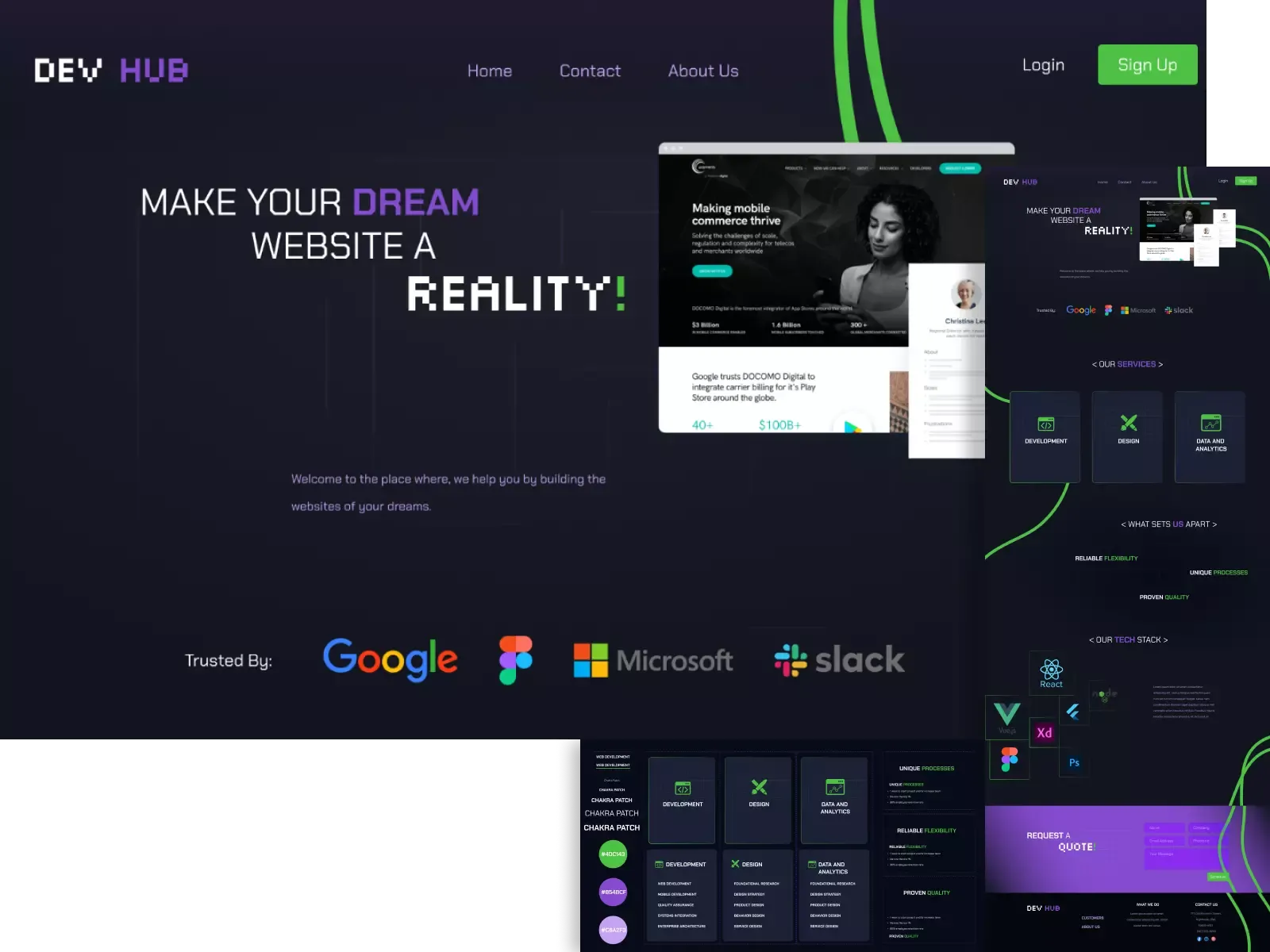 DevHub Ui design by ishfaq ahmed